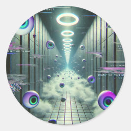 👁️ "Endless Watcher" Weirdcore Stickers 👁️