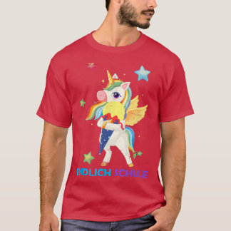 Endlich School Unicorn Gift Primary School T-Shirt