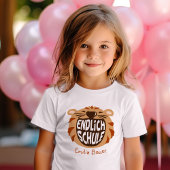 Endlich Schule Schulkind 1 Klasse Einschulung T-shirt