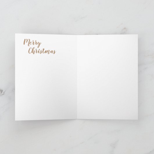 Endo de Blinde Kerstkaart Feestdagen Kaart (Binnen)