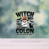 Endo Nurse Halloween Gastrointestinaal Nurse Ghost Acryl Bord (Neutraal)