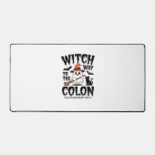 Endo Nurse Halloween Gastrointestinaal Nurse Ghost Bureaumat (Voorkant)