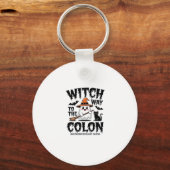 Endo Nurse Halloween Gastrointestinaal Nurse Ghost Sleutelhanger (Voorkant)