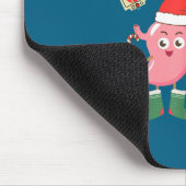 Endo Squad Nurse Stomach Santa Hat Endoscopy Tech Muismat (Hoek)