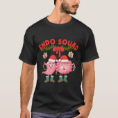 Endo Squad Nurse Stomach Santa Hat Endoscopy Tech  T-shirt (Voorkant)