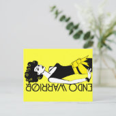 ENDO WARRIOR BRIEFKAART (Staand voorkant)