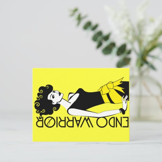 ENDO WARRIOR BRIEFKAART (Staand voorkant)