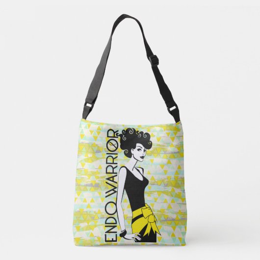 ENDO WARRIOR Cross Body Bag Crossbody Tas (Achterkant)