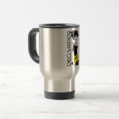 ENDO WARRIOR Roestvrij staal 15 oz Reis/Commuter Reisbeker (Voorkant links)