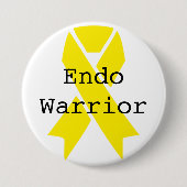 Endo Warrior Ronde Button 7,6 Cm (Voorkant)