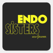 ENDO ZUSTER ENDOMETRIOSE STICKER (Voorkant)