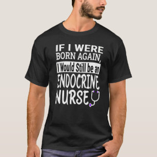 Endocriene verpleegschool en medisch onderwijs t-shirt