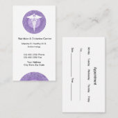 Endocrinologie en voeding afsprakenkaartje (Voorkant / Achterkant)