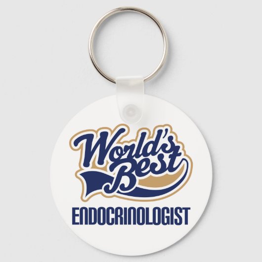 Endocrinoloog Gift Sleutelhanger (Voorkant)