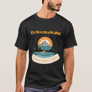 Endocrinoloog Medische Pro Hormonen Humor Gezondhe T-shirt
