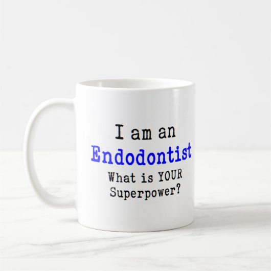 endodontist koffiemok (Links)