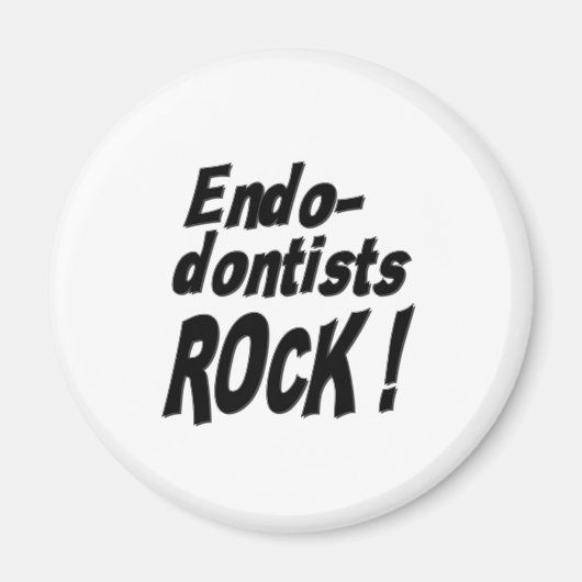 Endodontisten Rock! Magneet (Voorkant)