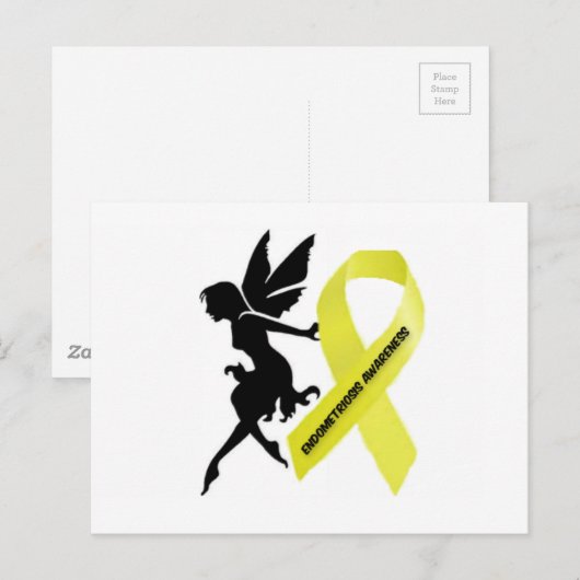 endofaerie endo awareness briefkaart (Voorkant / Achterkant)