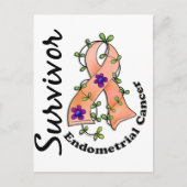 Endometriale kanker Overleving 15 Briefkaart (Voorkant)