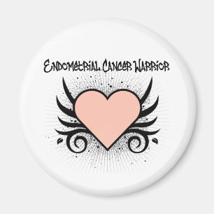 Endometrieke kanker warrior harthart magneet