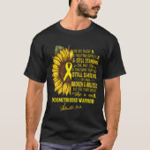 Endometriose Bewustheid Ze is een endometriose waa T-shirt (Voorkant)