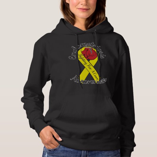 ENDOMETRIOSE BEWUSTMAKING Hoodie Dress (Voorkant)