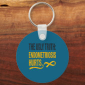 Endometriose bewustzijn - endometriose sleutelhanger (Voorkant)
