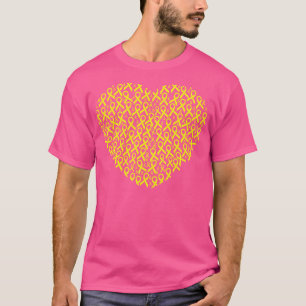 Endometriose Bewustzijn Lint Hart T-shirt