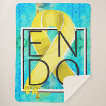 Endometriose bewustzijn Sherpa Deken