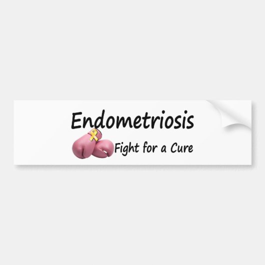 Endometriose Bumpersticker (Voorkant)