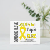 Endometriose heeft een kuur 3 nodig briefkaart (Staand voorkant)