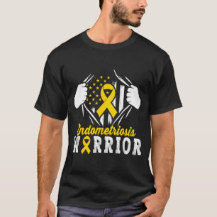 Endometriose krijger endo bewustzijn maand geel t-shirt