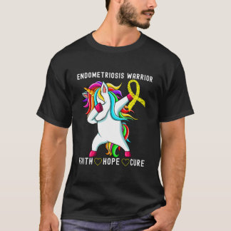 Endometriose Krijger Endometriose Bewustzijn Maand T-shirt