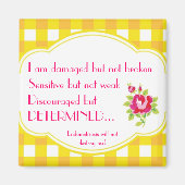 Endometriose magneet (Voorkant)