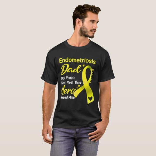 Endometriose Pap De meeste mensen ontmoeten haar n T-shirt (Voorkant volledig)