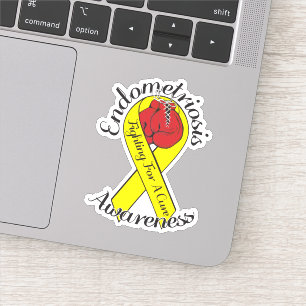 ENDOMETRIOSIS de VOORLICHTING sneed VinylSticker Sticker