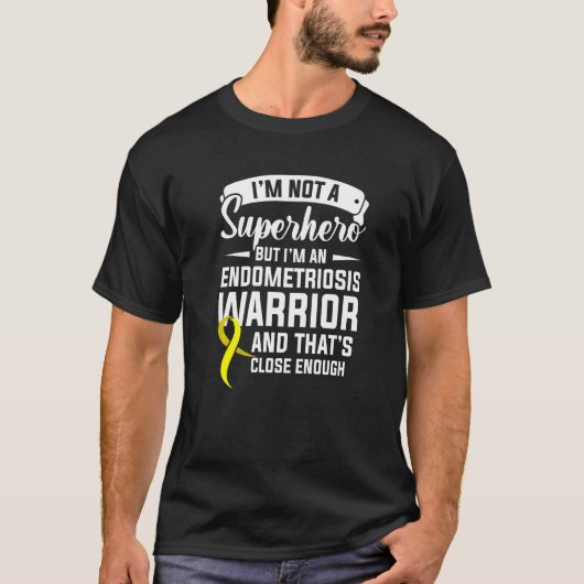 Endometriosis Endo Survivor Close Warrior T-shirt (Voorkant)