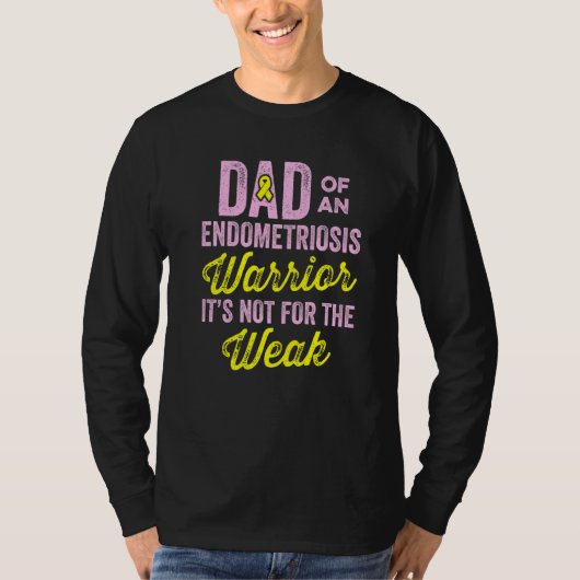 Endometriosis Endo Survivor Dad Warrior 1 T-shirt (Voorkant)