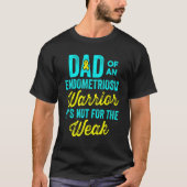 Endometriosis Endo Survivor Dad Warrior T-shirt (Voorkant)