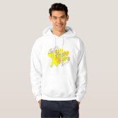 Endometriosis Love Hope Cure Hoodie (Voorkant volledig)
