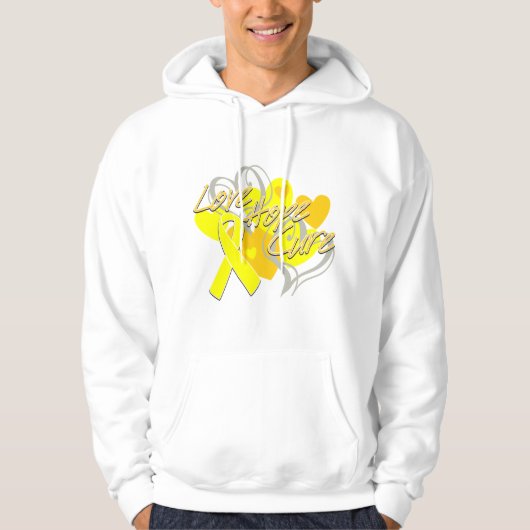 Endometriosis Love Hope Cure Hoodie (Voorkant)