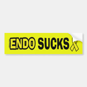 Endometriosis Sucks Bumpersticker
