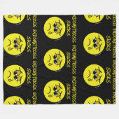 Endometriosis Sucks Fleece Deken (Voorkant (Horizontaal))