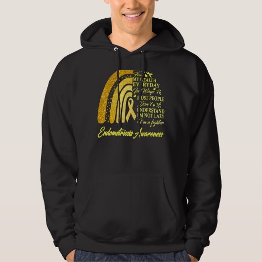 Endometriosis Warrior 3 Hoodie (Voorkant)