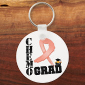 Endometrium Cancer Afstudeerder Sleutelhanger (Voorkant)