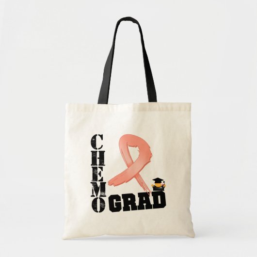 Endometrium Cancer Afstudeerder Tote Bag (Voorkant)