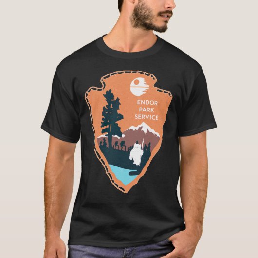 Endor National Park Service Gift for Men and Women T-shirt (Voorkant)