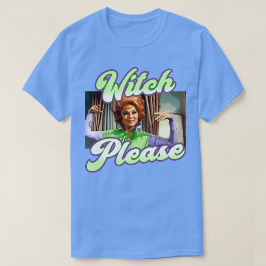 Endora Witch uit Bewitched T-shirt (Design voorkant)