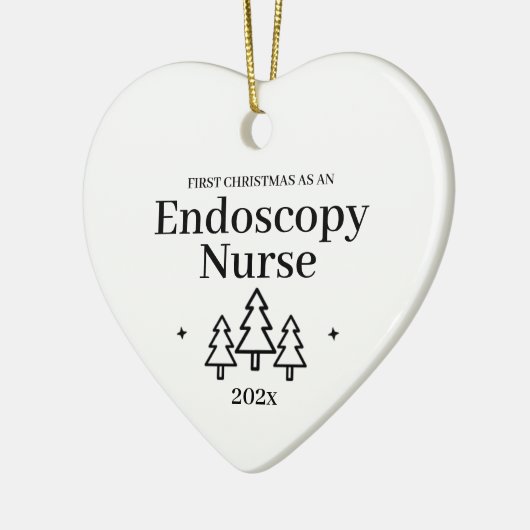 Endoscopie Eerste Kerstmis Ornament (Links)