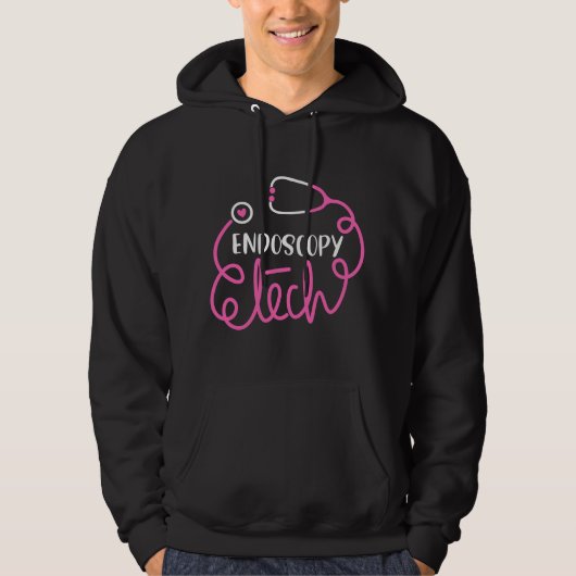 Endoscopie technicus - Endoscopie technici GI tech Hoodie (Voorkant)